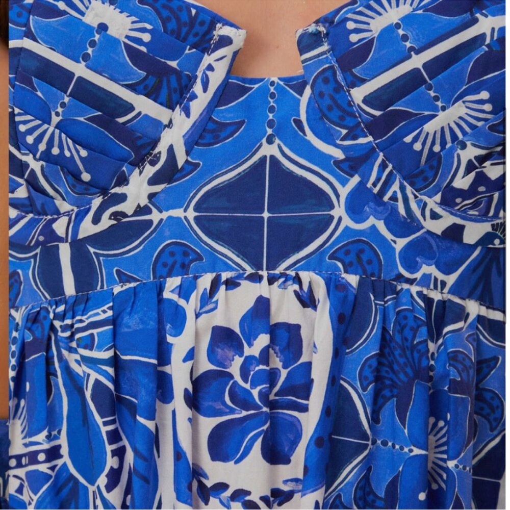 FARM Rio Blue Dress - Picture 2 of 12